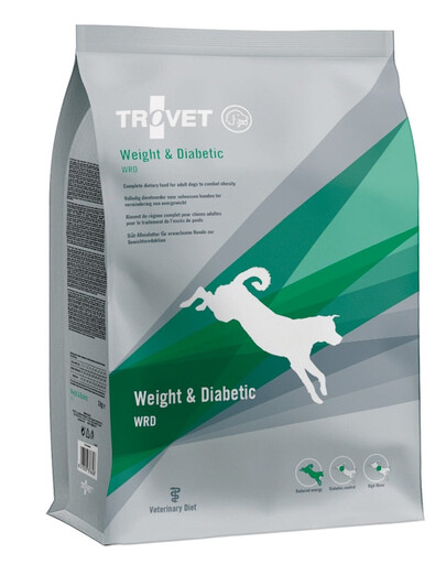 TROVET Weight Diabetic WRD 3 kg sucha karma dla psów