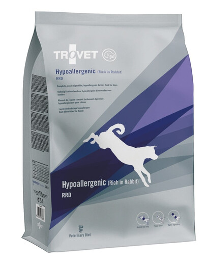 TROVET Hypoallergenic Rabbit RRD 3 kg sucha karma dla psa z królikiem