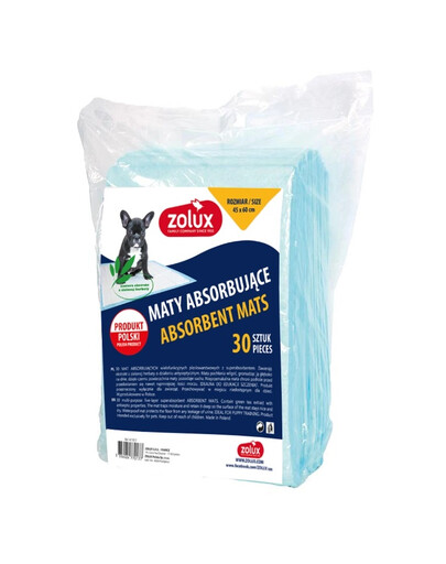 Zolux Maty absorbujące 45 x 60 cm - 30 sztuk