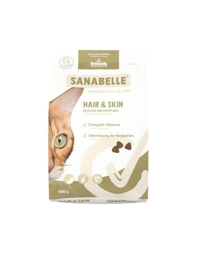 SANABELLE Hair and Skin Wsparcie skóry i futra kota 400 g
