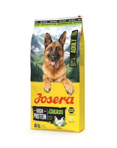 JOSERA High Protein Adult Chicken dla psów o wysokiej aktywności 12,5 kg