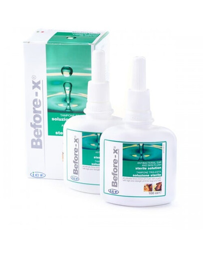 GEULINCX Before-X preparat pielęgnację skóry dla psów i kotów 2x100 ml