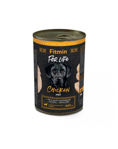 For Life dog pate pasztet z kurczakiem dla psa 400 g