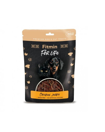 FITMIN For Life Chicken Jerky 70 g przysmak dla psów i kotów