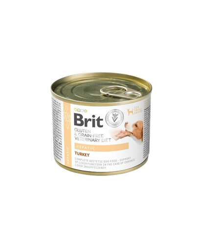 BRIT Veterinary Diet Grain and Gluten Free Hepatic Turkey 200 g