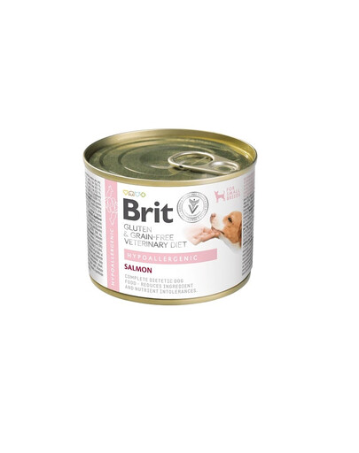 BRIT Veterinary Diet Grain and Gluten Free Hypoallergenic Salmon 200 g