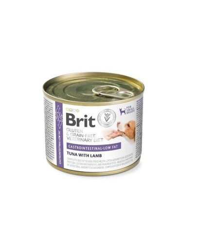 BRIT Veterinary Diet Grain and Gluten Free Gastrointestinal low fat Tuna 200 g