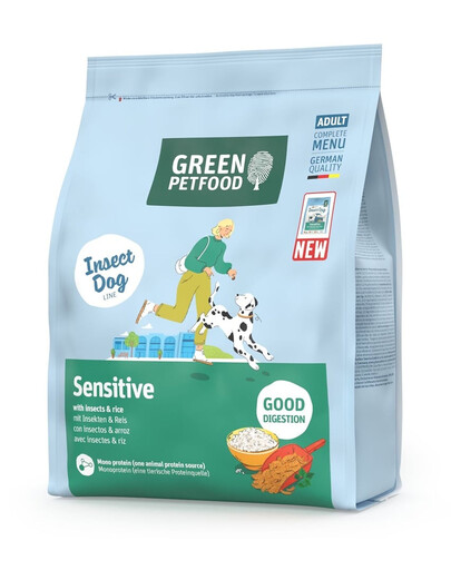InsectDog Sensitive 900g dla wrażliwych psów z owadami i ryżem