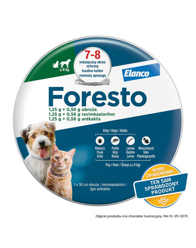 FORESTO kot pies do 8 kg
