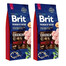 BRIT Premium By Nature Adult Large L 15 kg x 2
