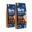 BRIT Premium By Nature Senior Small Medium S+M 30 kg zestaw (2 x 15 kg)