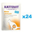 KATTOVIT Feline Diet Urinary kurczak  zestaw 24 x 85 g