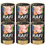 DOLINA NOTECI RAFI Quail z przepiórką mokra karma dla psa 6x400 g