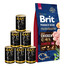 BRIT Premium By Nature Senior Large Extra Large L+XL 15 kg + mokra karma z drobiem 6x1240 g