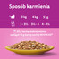 WHISKAS Senior saszetka 85g Drobiowa Uczta mokra karma dla starszych kotów w galaretce z: kurczakiem, indykiem