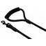 Smycz nylonowa z uchwytem sznur 120 cm / 1,2 cm czarna