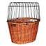 Trixie kosz wiklinowy na rower z kratką 44×48×33 cm