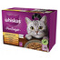 WHISKAS Adult saszetka 48x85g Drobiowe Frykasy w galaretce z: kurczakiem, indykiem, drobiem, kaczką