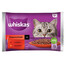 WHISKAS Adult saszetka 4x85g Klasyczne Posiłki mokra karma dla dorosłych kotów w sosie z: wołowiną, kurczakiem