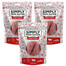 SIMPLY FROM NATURE Meat Strips - Mięsne paski dla psów z baraniny, 3x80 g