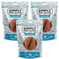 SIMPLY FROM NATURE Meat Strips - Mięsne paski dla psów z królikiem i marchewką, 3x80 g