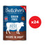 Butcher's Original Recipe in Gravy, kawałki z wołowiną w sosie, 24x400g - mokra karma dla psa