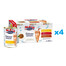 BUTCHER'S Delicious Dinners Cat Meaty selection in Jelly zestaw 24x400 g kawałki w galarecie z kurczakiem, z wołowiną i z dziczyzną dla kota