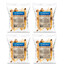 PETMEX Uszy królika 4x100g