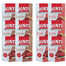 RINTI Kennerfleisch Mix smaków 12x400 g mokra karma dla psa Wołowina i Jagnięcina w saszetkach
