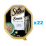 SHEBA Sauce Collection tacka 22x85 g w sosie kawałki z cielęciną