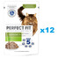 PERFECT FIT Senior 7+ saszetka 12x85 g z indykiem i marchewką w sosie dla starszych kotów