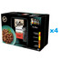 SHEBA Selection in Sauce Soczyste Smaki - mokra karma dla kotów w sosie (z wołowiną, z jagnięciną, z kurczakiem, z indykiem) 48x85g