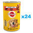 PEDIGREE z Wołowiną w Galaretce Puszka 24x400 g - mokra karma dla psów
