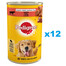 PEDIGREE z Wołowiną w Galaretce Puszka 12x1200g - mokra karma dla psów
