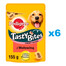 PEDIGREE Tasty Minis o aromacie wołowiny i drobiu 6x155g - przysmaki dla psów
