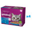 WHISKAS Adult saszetka 48x85g Rybne Przysmaki w galaretce z: łososiem, tuńczykiem, dorszem, białą rybą