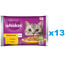 WHISKAS Drobiowa Uczta Saszetka Galaretka Indyk Kurczak 52x85g - mokra karma dla kotów dorosłych