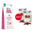 BRIT Care Grain-free Puppy karma sucha z łososiem 12 kg + WOOLF Chicken And Rawhide Twister 2 x 100g suszona skóra owinięta kurczakiem GRATIS