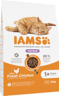 IAMS for Vitality dla kotów z problemem kul włosowych ze świeżym kurczakiem 10 kg