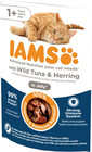 IAMS Cat Adult All Breeds Tuna & Herring In Jelly 85g - karma mokra dla kota w galarecie