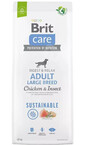 Brit care dog sustainable adult large breed chicken insect, 12kg - sucha karma dla psów, ras dużych i olbrzymich, 12 kg
