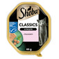 SHEBA Classics z Łososiem 85 g - mokra karma dla kotów w pasztecie 85g