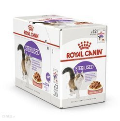  ROYAL CANIN  Sterilised w sosie karma mokra w sosie dla kotów dorosłych, sterylizowanych 12x85 g