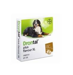 BAYER DRONTAL DOG PLUS FLAVOUR tabletki na odrobaczanie dla psów powyżej 35kg 2tabl.