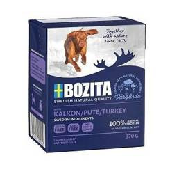 BOZITA Naturals Turkey 370 g - mokra karma dla psów dorosłych z indykiem w galaretce 370 g