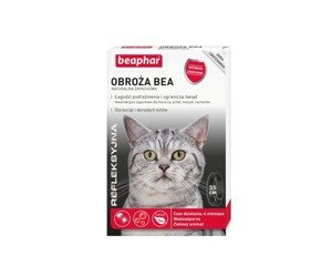 Beaphar Obroża Bea - natralna zapachowa obroża refleksyjna dla kotów