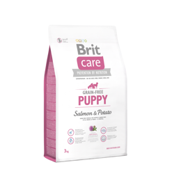 Brit Care Grain - Free Puppy Salmon & Potato 3 kg - sucha bezzbożowa karma dla dorastających psów łosoś ziemniak 3kg