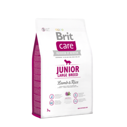 Brit Care Junior Large Breed Lamb & Rice 3 kg - sucha karma dla młodych psów dużych ras jagnięcina ryż 3kg
