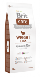 Brit Care New Weight Loss Rabbit & Rice 12 kg - sucha karma dla psów z nadwagą królik ryż 12kg