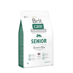 Brit Care Senior All Breed Lamb & Rice 3kg - sucha karma dla starszych psów jagnięcina ryż 3kg